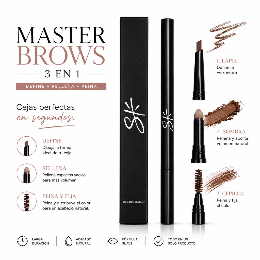 Master Brows 3 en 1