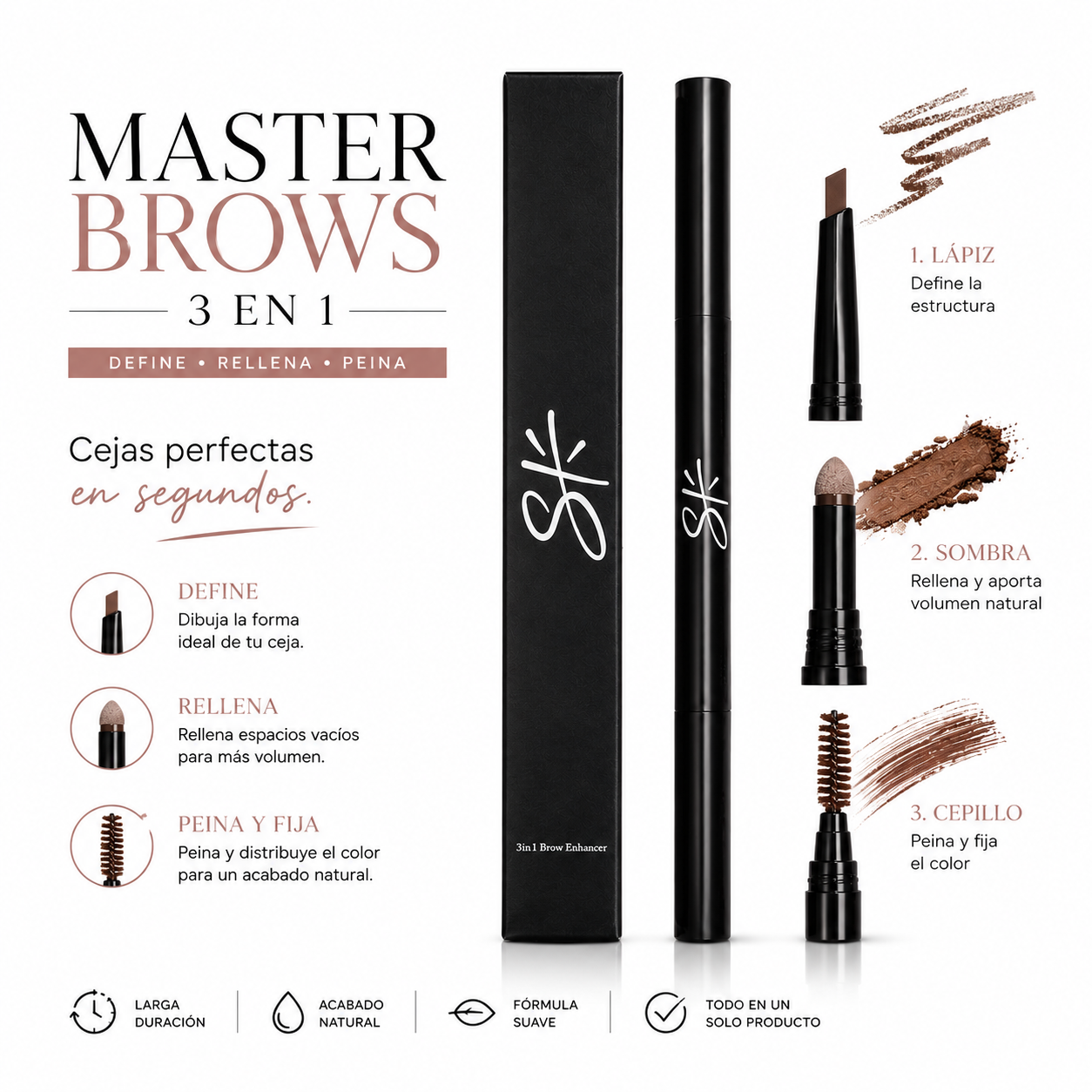 Master Brows 3 en 1
