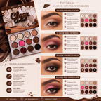 Paleta de sombras choco artist